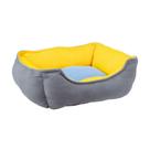 Cama Retangular G Azul e Amarela 60020190 MOR