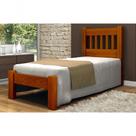Cama Solteirão Pérola Angelim Pedra/Tauari Mel Cama Solteirão Pérola Angelim Pedra/Tauari Mel