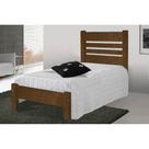 Cama Solteirão Solteiro Extra Prime de Madeira Maciça Tauari Cor Imbuia Cama Solteirão Solteiro Extra Prime de Madeira Maciça Tauari Cor Imbuia