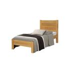 Cama Solteiro 100% Madeira Maciça Reforçada Lara Imbuia Cama Solteiro 100% Madeira Maciça Reforçada Lara Imbuia