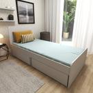 Cama Solteiro 2 Gavetões Santonini