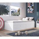 Cama Solteiro 4 Portas para Colchão 188x78cm Multimóveis CR40090
