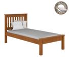 Cama Solteiro 706LA Mel Acetinado Piratini Com Colchão Ortobom
