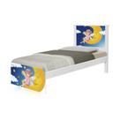 Cama Solteiro Adesivada Fadinha Encantada Cama Solteiro Adesivada Fadinha Encantada