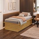 Cama Solteiro Adulto com 2 Gavetas Deva Yescasa