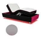 Cama Solteiro Articulada Gamer Linho Areia Bugatti 108x218