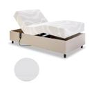 Cama Solteiro Centauro Couríssimo Branco 97x205x64 Pilati