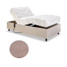 Cama Solteiro Centauro Linho Natural 97x205x64 cm Sem Fio