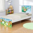 Cama Solteiro com Cabeceira Barcelona Fazendinha