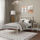 Cama Solteiro em Aço Begônia CabeCasa MadeiraOriginals Branco Cama Solteiro em Aço Begônia CabeCasa MadeiraOriginals Branco