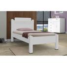 Cama Solteiro em MDF/MDP Paris
