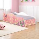 Cama Solteiro Glow Porquinho Pig Solteiro Com Colchão