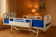 Cama solteiro Harmony Motorizada 3 movimentos costas pernas altura ACOMPANHA COLCHÃO D28