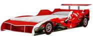 Cama Solteiro Infantil Gelius Carro Fórmula 1 Vermelho