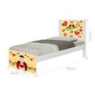 Cama Solteiro Joaninha com Colchão