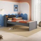 Cama Solteiro Lumina Espresso Móveis