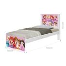 Cama Solteiro Princesinhas com Colchão