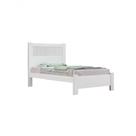 Cama Solteiro Ripada Primícia Plus - D' Doro Branco/ripado