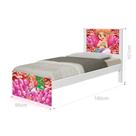 Cama Solteiro Sereia e Corais com Colchão