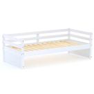 Cama Solteiro Slim RB Madeira Maciça Branco Housin