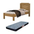 cama solteiro sofia para quarto reforçada mdf acompanha colchão com detalhe na cabeceira friso design moderno