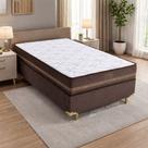 Cama Solteiro Solteirão molas ensacadas Conjunto Solteirão cama + base JASMIM PLUS