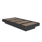 Cama Solteiro Suspensa Grafite MDP 92x192x25,5cm Zurique Quarto Art In Móveis Cama Solteiro Suspensa Grafite MDP 92x192x25,5cm Zurique Quarto Art In Móveis