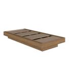 Cama Solteiro Suspensa Mel 92x192x25,5cm MDP Zurique Quarto Art In Móveis Cama Solteiro Suspensa Mel 92x192x25,5cm MDP Zurique Quarto Art In Móveis