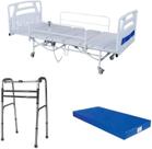 Cama Solteiro Turince 3 movimentos costas pernas e elevação da cama Motorizada ACOMPANHA COLCHÃO D33 E ANDADOR