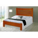 Cama Super King Size Prime de Madeira Maciça Tauari Cor Mel