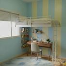 Cama suspensa M6 Sem LEDs Branca Carpintaria Moderna