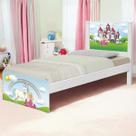 Cama tema solteiro princesa encantada
