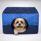 Cama Toca 2 em 1 Para Cachorro e Gato Confortável Lavável Casinha Pet Macia Skapetshop