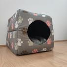 Cama Toca tipo Iglu cães pequenos e gatos - 2 em 1 pet lover Cama Toca tipo Iglu cães pequenos e gatos - 2 em 1 pet lover