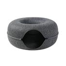 Cama Túnel Gato Interativa Tamanho G Donut Pet Brinquedo Caminha Felino Casa Casinha