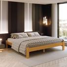 Cama Turca King Size De Madeira Maciça Reforçada Mel