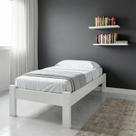 Cama Turca Solteiro em Madeira Maciça Cor Branco