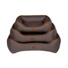 Cama Urban Puppy Retangular Confort Sarja Lisa Cinza para Cães e Gatos - Tamanho P
