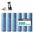 Camadas de recarga Lint Roller, grandes, universais, com 10 cm de largura - 6 pacotes