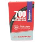 Câmara de ar 700 x 18/23 bike speed Chaoyang bico fino 60 mm Câmara de ar 700 x 18/23 bike speed Chaoyang bico fino 60 mm