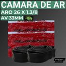 Câmara de Ar Aro 26 1 3 8 Válvula Grossa 33mm Veloforce
