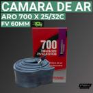 Camara de Ar Chaoyang 700 X 25 e 32C Presta 48 mm e 60 mm