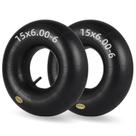 Câmara de ar GICOOL 15x6.00-6 reforçada, kit com 2 unidades