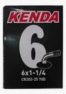Câmara De Ar Kenda Aro 6 X 1 1 4 Para Cadeira De Rodas Curva Tipo da válvula Schrader Câmara De Ar Kenda Aro 6 X 1 1 4 Para Cadeira De Rodas Curva Tipo da válvula Schrader