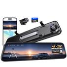 Cámara de Salpicadero Espejo Pelsee P12 Pro Max 4K+2.5K con Tarjeta de 128GB