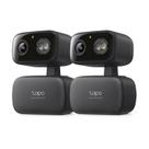 Cámara de Seguridad Tapo HybridCam 360 2K 3MP Pan/Tilt Paquete de 2