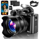 Cámara Digital toberto 8K 88MP Pantalla Táctil de 3.2" Zoom 16X