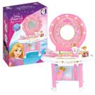 Camarim Das Princesas Disney Penteadeira Infantil Rosa Com Acessórios 61cm Para Meninas Cotiplás