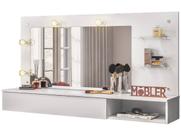 Camarim Penteadeira Lumiere Branco Fosco