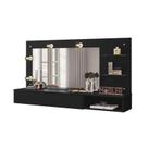 Camarim Penteadeira Lumiere Preto Fosco